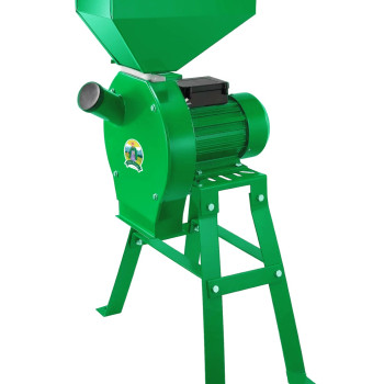 Moara de cereale Micul Fermier, 3.9KW, capacitate de productie 270Kg/h, cu suport si sac