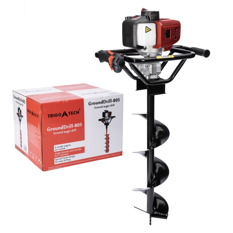 Motoburghiu (foreza) pentru pamant 1.5kW TRIGO TECH