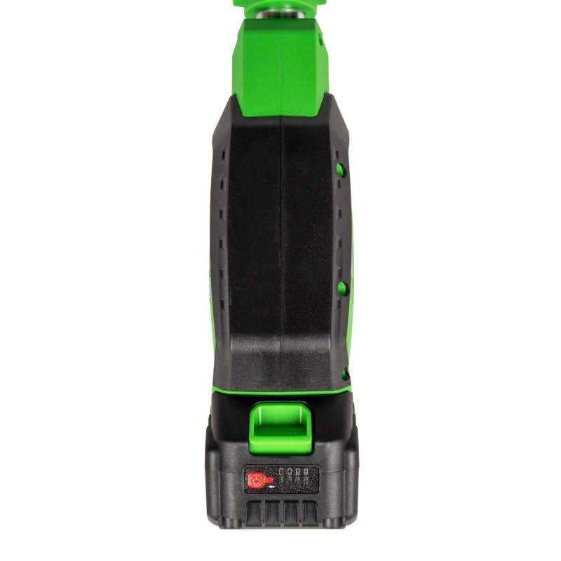 Motocoasa (Trimmer) electrica Micul Fermier 20V, 2 acumulatori 4Ah, maner simplu, motor fara perii