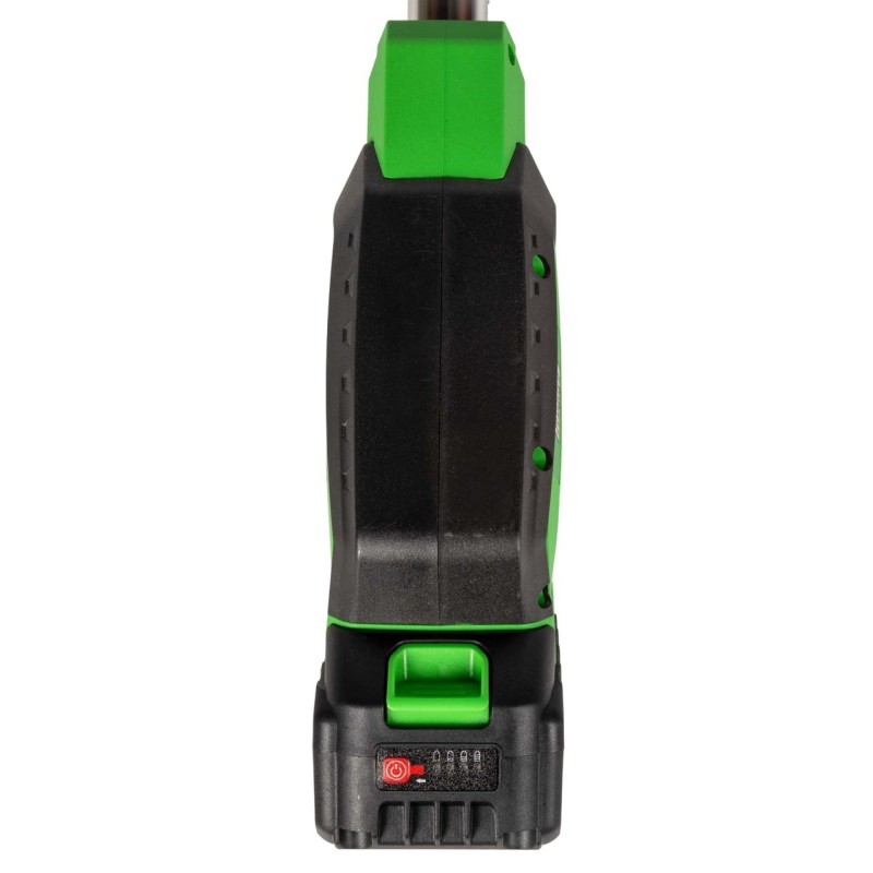 Motocoasa (Trimmer) electrica Micul Fermier 20V, 2 acumulatori 4Ah, maner dublu, motor fara perii