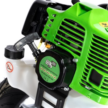 Motocositoare pe benzina cu roti Micul Fermier, 2T, pornire rapida, 3 accesorii