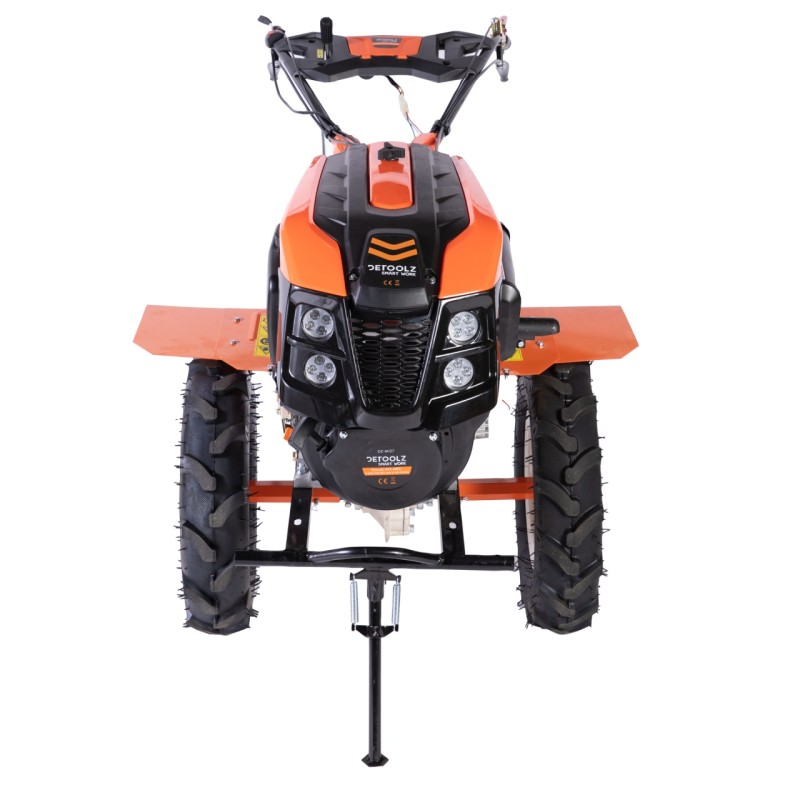 Motocultor 10CP, 418CC + plug reversibil mare + roti metal