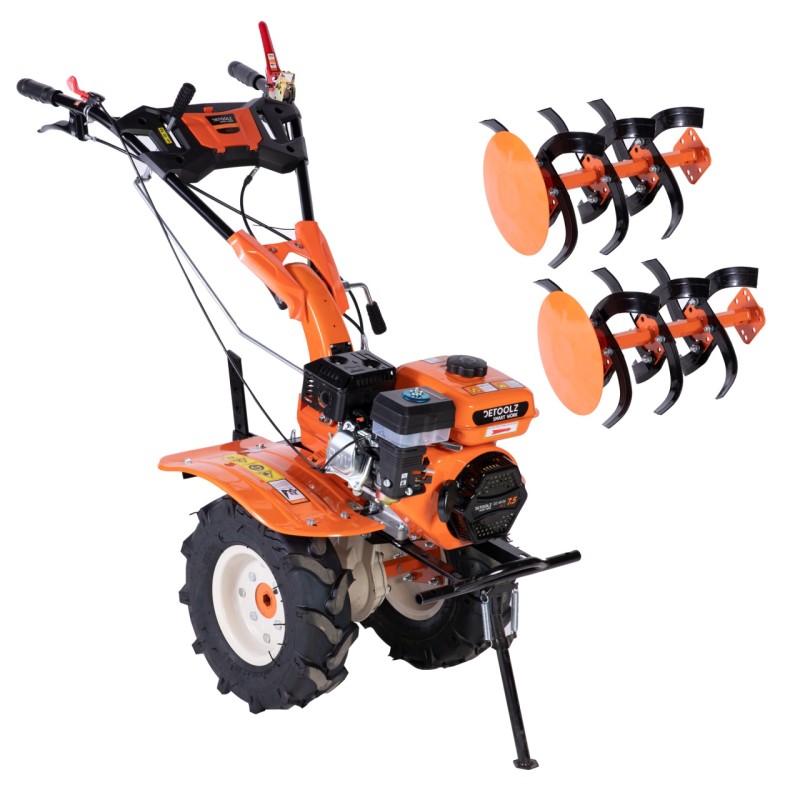 Motocultor 7.5CP, 212CC, 4T, viteze: 2 inainte + 1 inapoi
