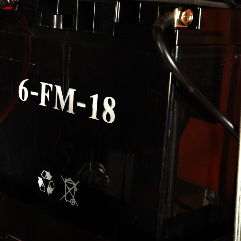 Motocultor Detoolz 11CP 418CC, motorina, 4T, 3 viteze, pornire electrica, cu roți