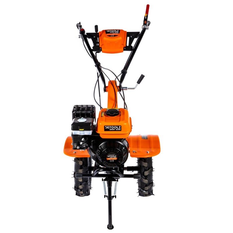 Motocultor DETOOLZ 8.5CP 208CC, benzina,4T, 3 viteze, pornire manuala, cu roti