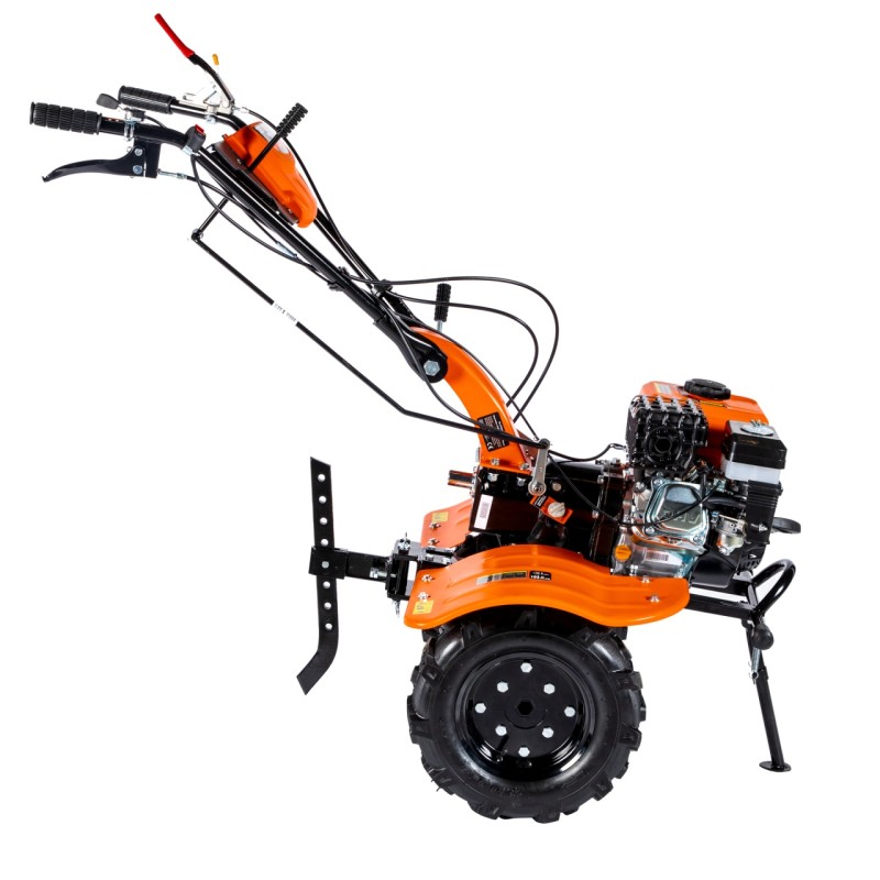 Motocultor DETOOLZ 8.5CP 208CC, benzina,4T, 3 viteze, pornire manuala, cu roti