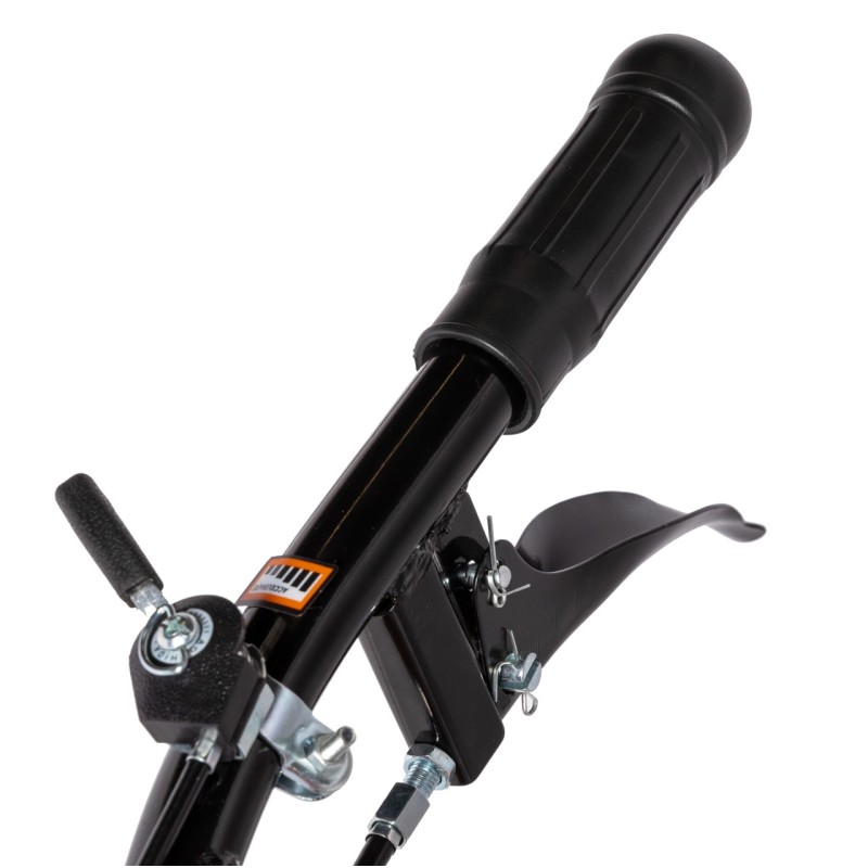 Motocultor Detoolz 8.5cp 212cc, benzina 4T, 3 viteze, pornire manuala, cu roti