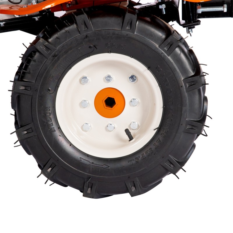 Motocultor Detoolz 8.5CP 212CC, benzina, 4T, 4 viteze, pornire manuala, cu roti