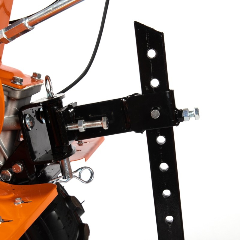 Motocultor Detoolz 8cp 212cc, benzina 4T, 3 viteze, pornire manuala, cu roti