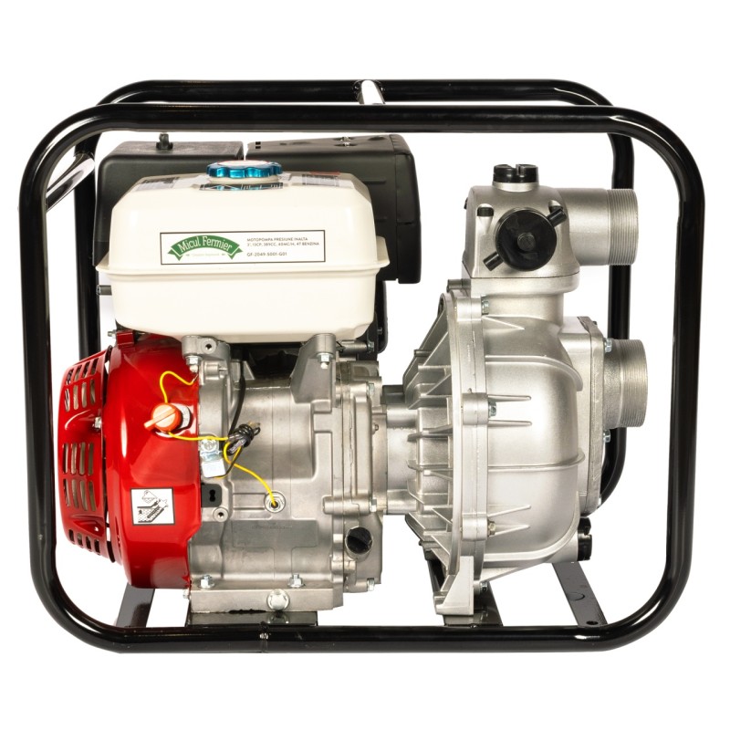 Motopompa Micul Fermier 13CP 389cc, benzina 4T, racord 2.5", debit 40000l/h