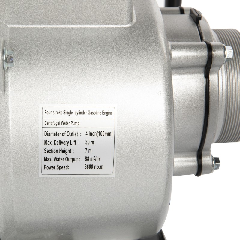 Motopompa Micul Fermier 13cp 389cc, benzina 4t, racord 4", debit 80000l/h