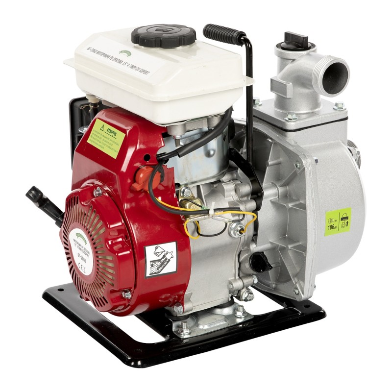 Motopompa Micul Fermier 3.5cp 118cc, benzina 4t, racord 1.5", debit 18000l/h