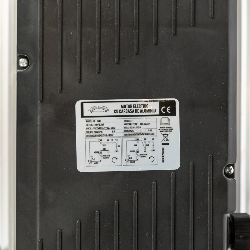 Motor electric Micul Fermier 4KW, 2800 rpm, carcasa aluminiu