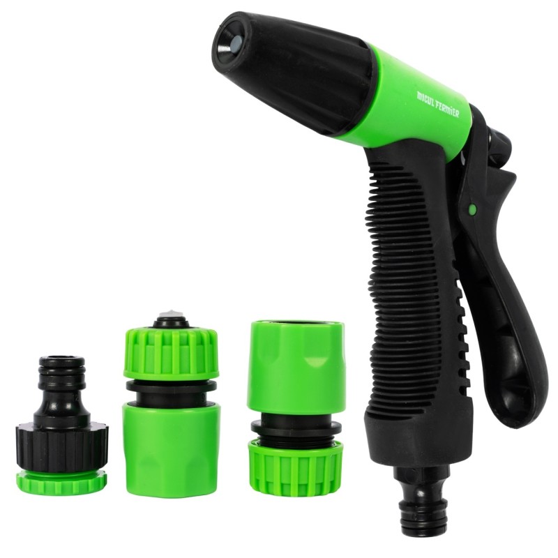 Pistol de stropit Micul Fermier, cu 3 accesorii, 1/2", reglabil G01