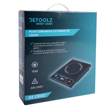 Plita ceramica cu inductie 1500W