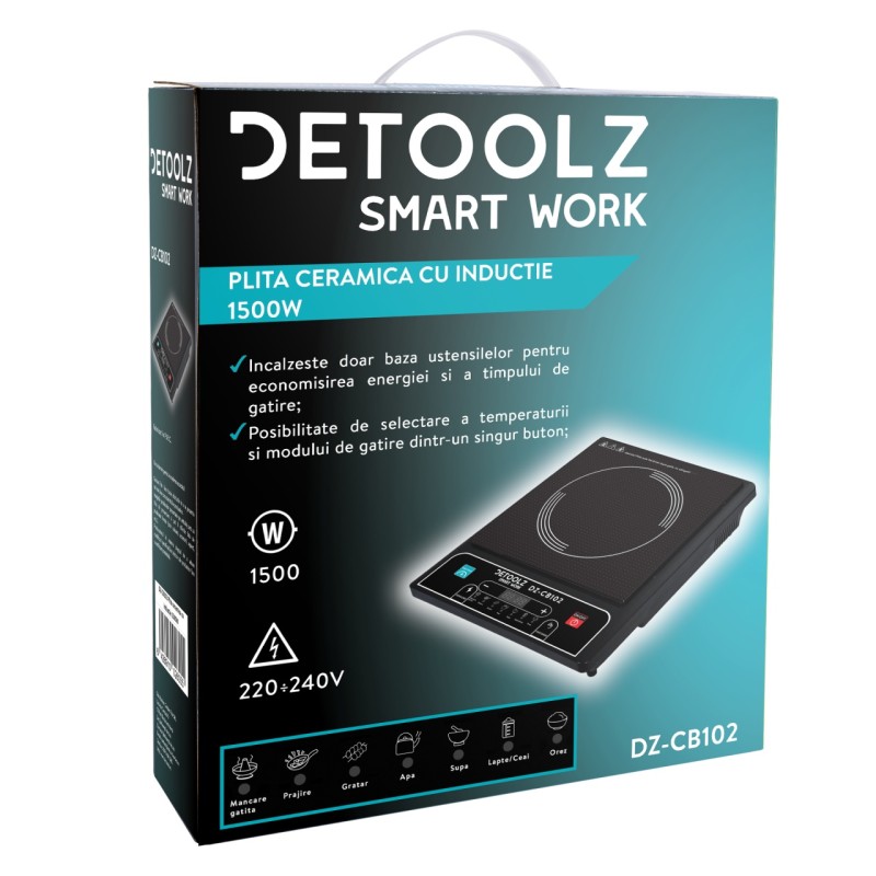 Plita ceramica cu inductie 1500W