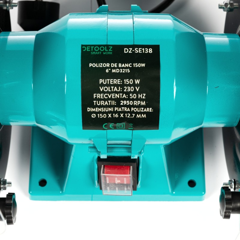 Polizor de banc 150W 6" MD 3215