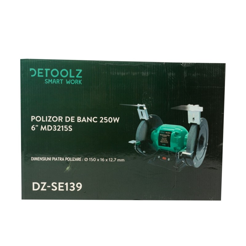 Polizor de banc 250W 6" MD3215S
