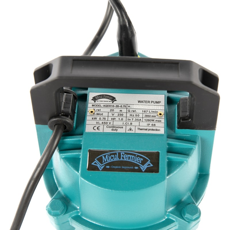 Pompa apa submersibila QDX10-20M 0.75KW 1.5"