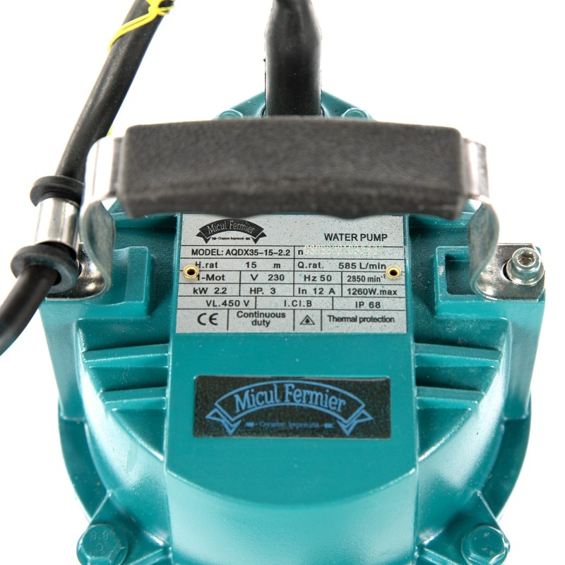 Pompa apa submersibila QDX35-15M 2.2KW 3"