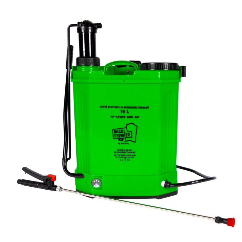 Pompa de stropit 2 in 1 ( acumulator si manuala), MF, Pandora 16L