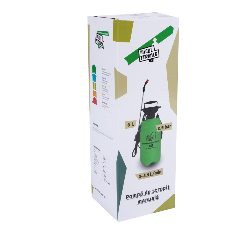 Pompa de stropit manuala, Micul Fermier 8L