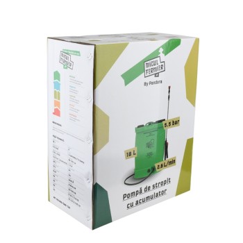 Pompa de stropit MF Pandora 18L cu acumulator
