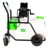 Pulverizator cu acumulator Micul Fermier, volum 90 litri, cu roti