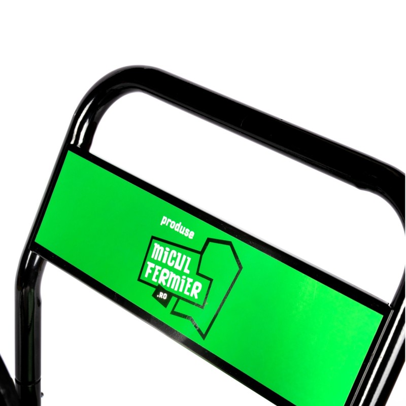 Pulverizator cu acumulator Micul Fermier, volum 90 litri, cu roti