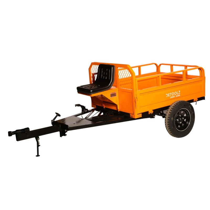 Remorca motocultor 600 Kg extensie inaltime 150 mm