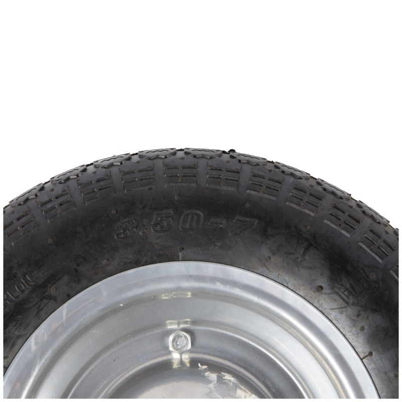 Roata roaba Micul Fermier 3.50-7, janta gri