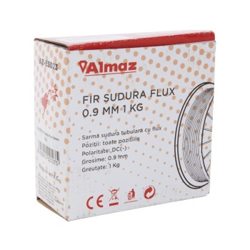 Sarma de sudura Almaz, cu flux, Ø0.9mm, greutate 1 Kg