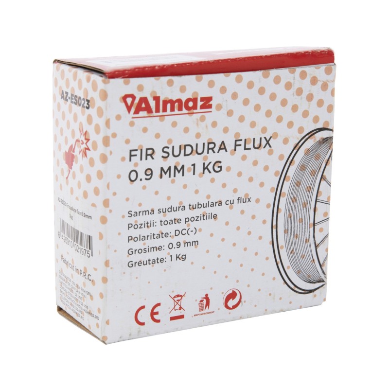 Sarma de sudura Almaz, cu flux, Ø0.9mm, greutate 1 Kg