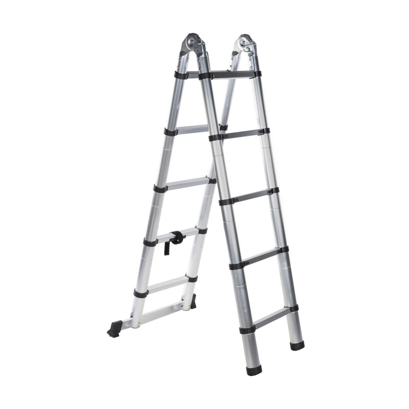 Scara telescopica dubla 3.2m - 10 trepte
