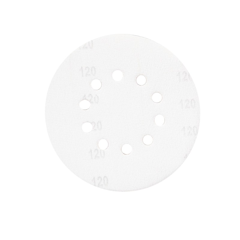 Set 10 hartie abraziva P120 10gauri 215mm