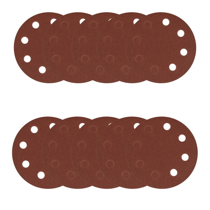 Set 10 hartie abraziva P150 8gauri 180mm