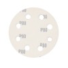 Set 10 hartie abraziva P80 8gauri 180mm