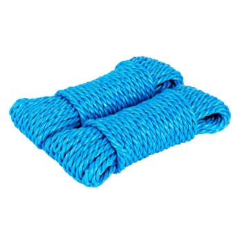 Set 2 sfori polipropilena Micul Fermier, fir rasucit, diametru 5mm, lungime 10m