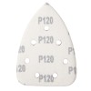 Set hartie abraziva 135x95mm P120 7 gauri (10/set)