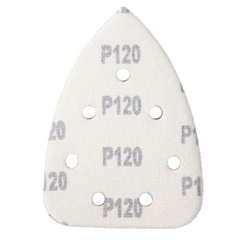 Set hartie abraziva 135x95mm P120 7 gauri (10/set)