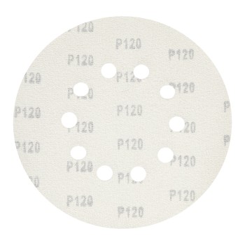 Set hartie abraziva 215mm P120 10 gauri, slefuitor