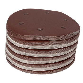 Set hartie abraziva 215mm P180 6 gauri, slefuitor