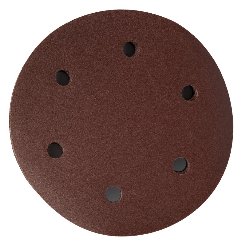Set hartie abraziva 215mm P180 6 gauri, slefuitor