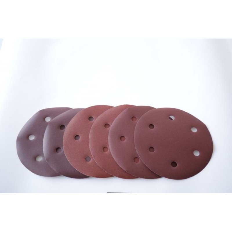 Set hartie abraziva 215mm P240 6 gauri, slefuitor