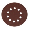 Set hartie abraziva 215mm P80 10 gauri, slefuitor