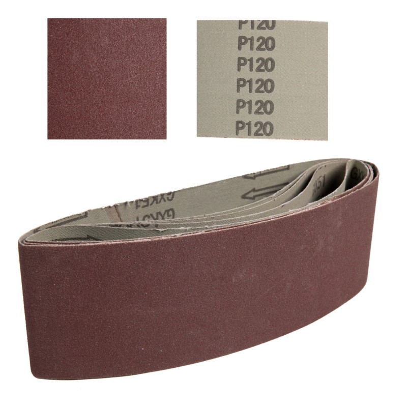 Set hartie abraziva 533x75mm P120 (5/set)