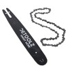 Set lama si lant drujba Detoolz, lungime 14'', pas 3/8'', grosime 1.3mm, 50 pinteni, 25 dinti, full chisel