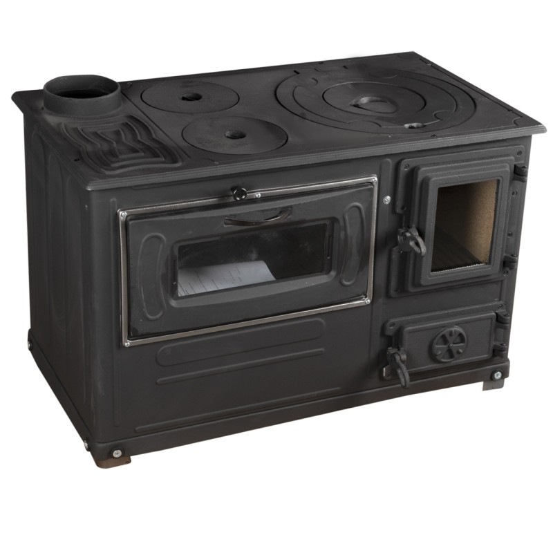 Soba pe lemne 6.7kW Fantazia Lux, cos stanga