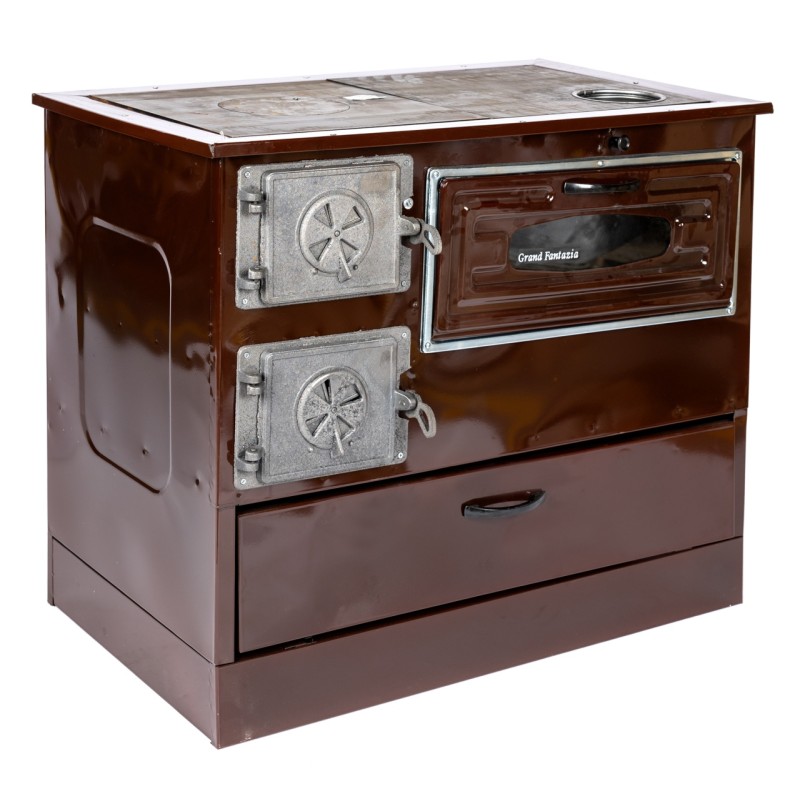 Soba pe lemne 9kW Grand Fantazia, cos dreapta