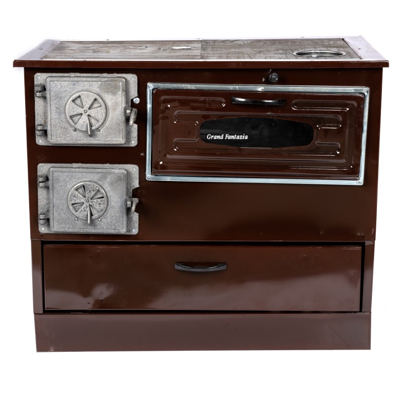 Soba pe lemne 9kW Grand Fantazia, cos dreapta